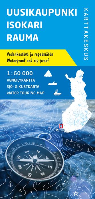Carte marine n° 25 - Uusikaupunki Isokari Rauma (Finlande) | Karttakeskus carte routière Karttakeskus Default Title