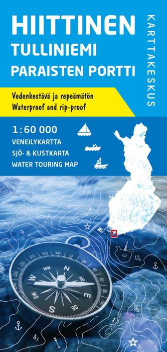 Carte marine n° 3 - Hiittinen Tulliniemi Paraisten portti (Finlande) | Karttakeskus carte routière Karttakeskus Default Title