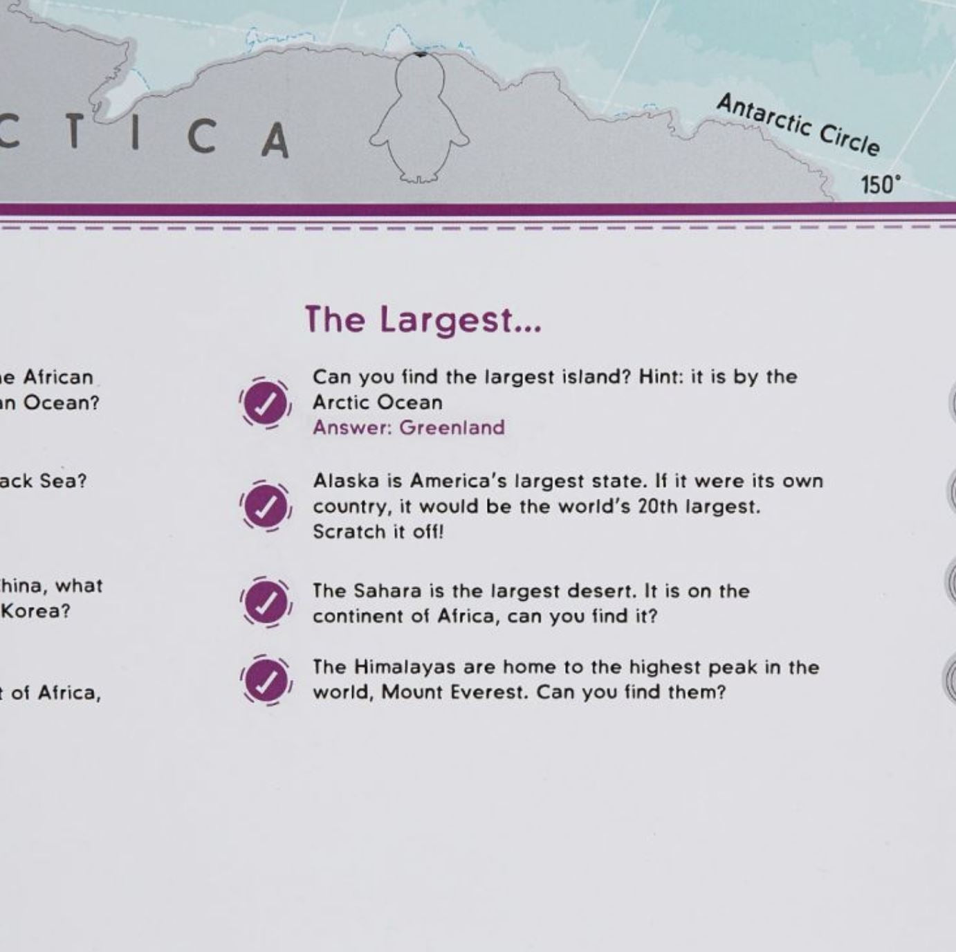 Carte murale à gratter (en anglais) - Monde, pour enfants - 85 x 60 cm | Maps International carte murale roulée (en tube) Maps International