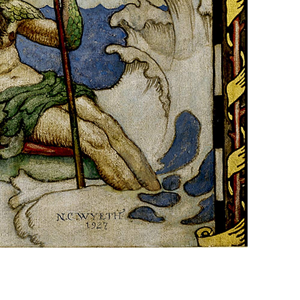 Carte murale (en anglais) - Hémisphère Ouest découverte (51 x 46 cm) | National Geographic carte murale roulée (en tube) National Geographic