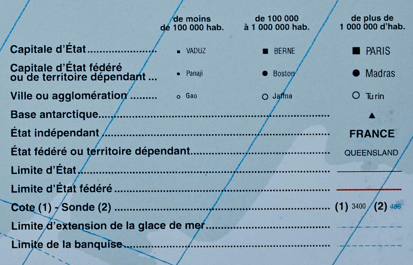 Carte murale - Monde politique - 1/40M (100 x 61,5 cm) | IGN carte murale roulée (en tube) IGN