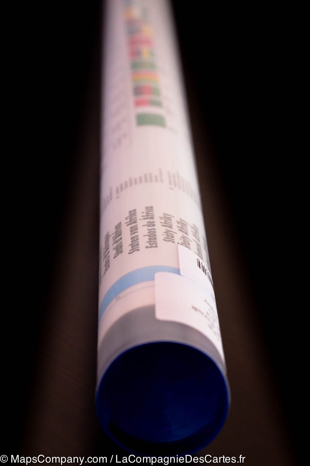 Carte murale (papier) - Afrique politique - 97 x 124 cm | Freytag & Berndt carte murale roulée (en tube) Freytag & Berndt