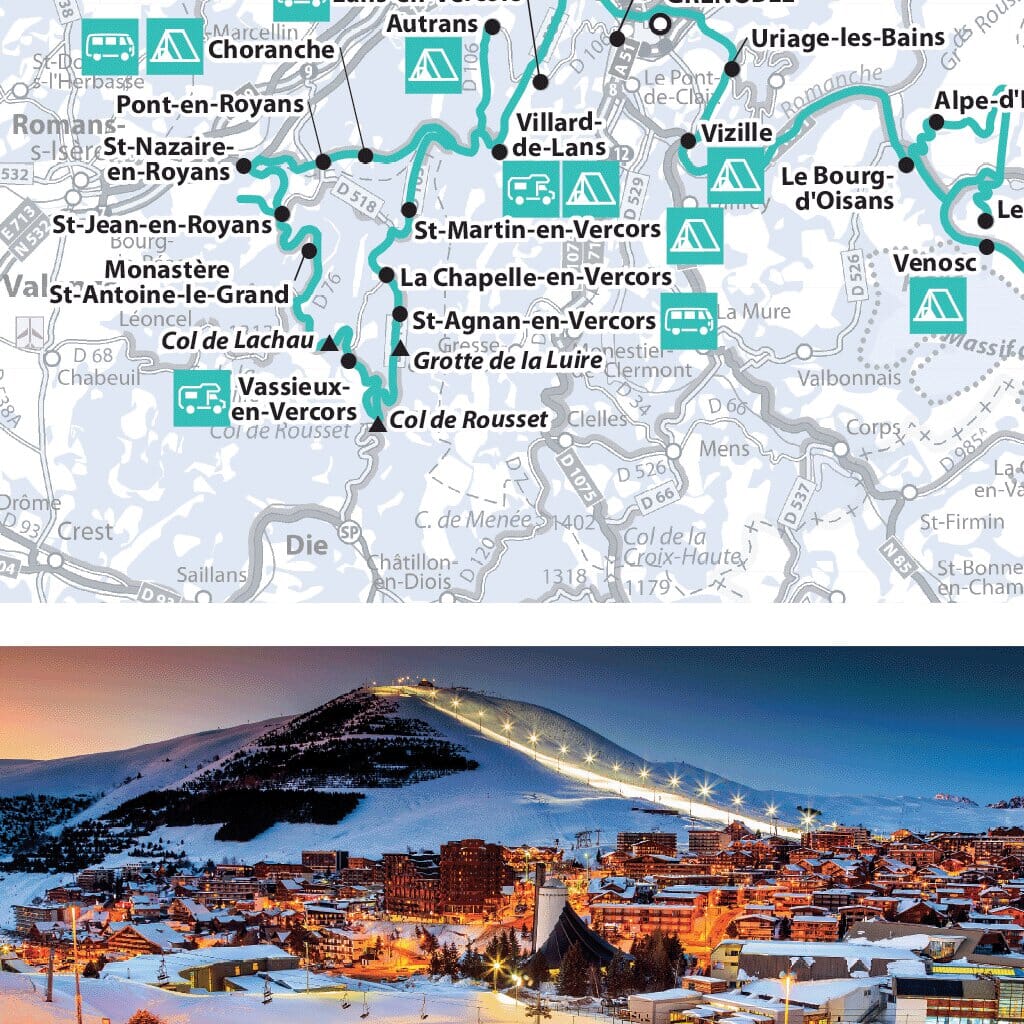 Carte routière n° 768 - Van et camping-car en France | Michelin carte routière Michelin