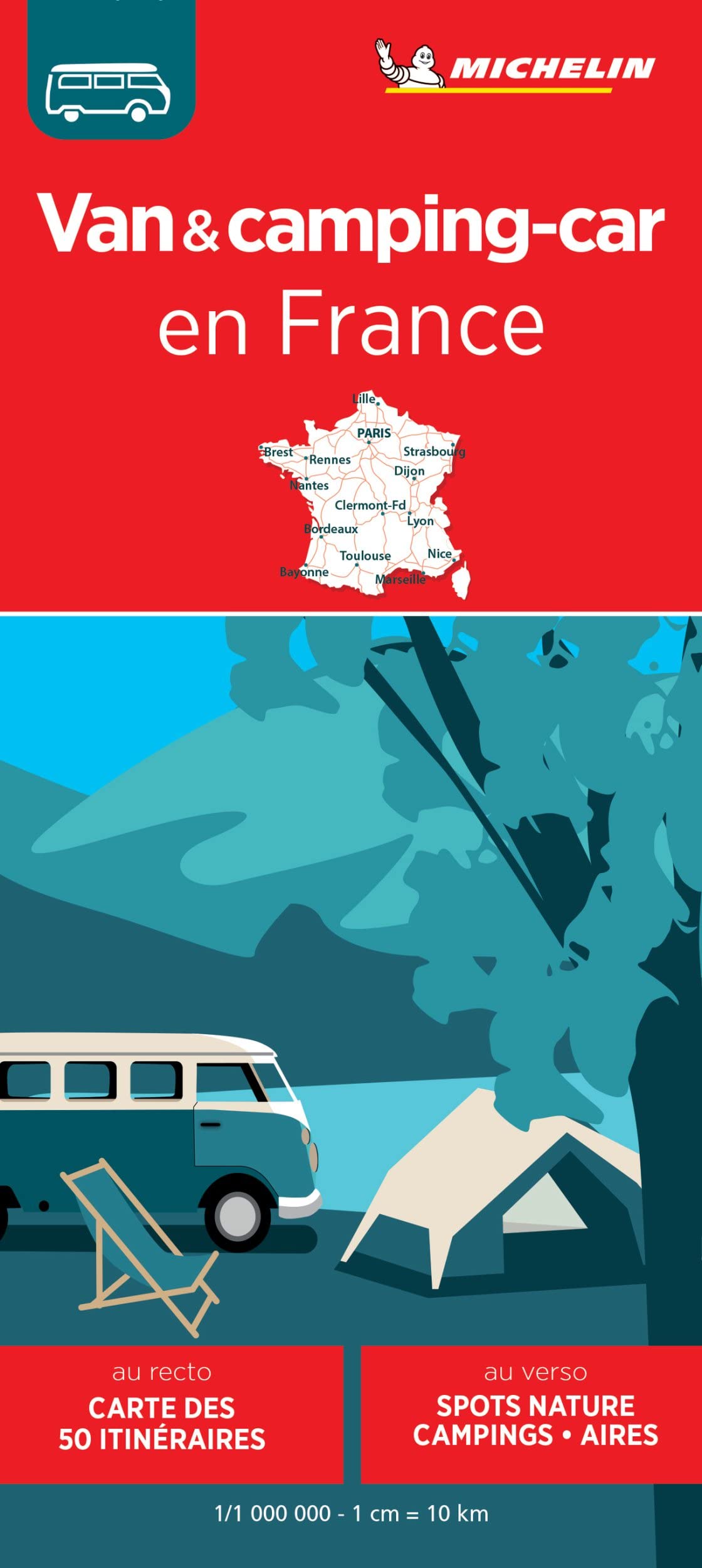 Carte routière n° 768 - Van et camping-car en France | Michelin carte routière Michelin