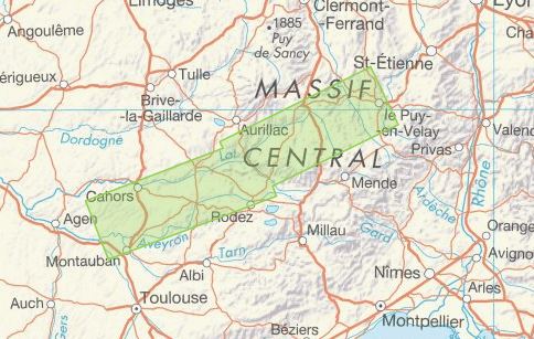 Carte plastifiée - St Jacques de Compostelle : Du Puy en Velay à Moissac (GR65 -1) | IGN carte de randonnée IGN
