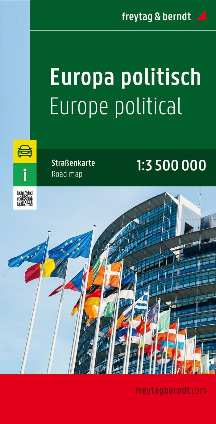 Carte pliée - Europe (politique) | Freytag & Berndt carte routière Freytag & Berndt