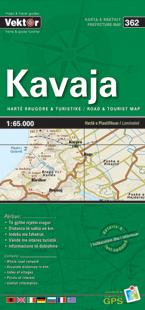Carte régionale - Kavaja (Albanie), n° 362 | Vektor carte routière Vektor Default Title