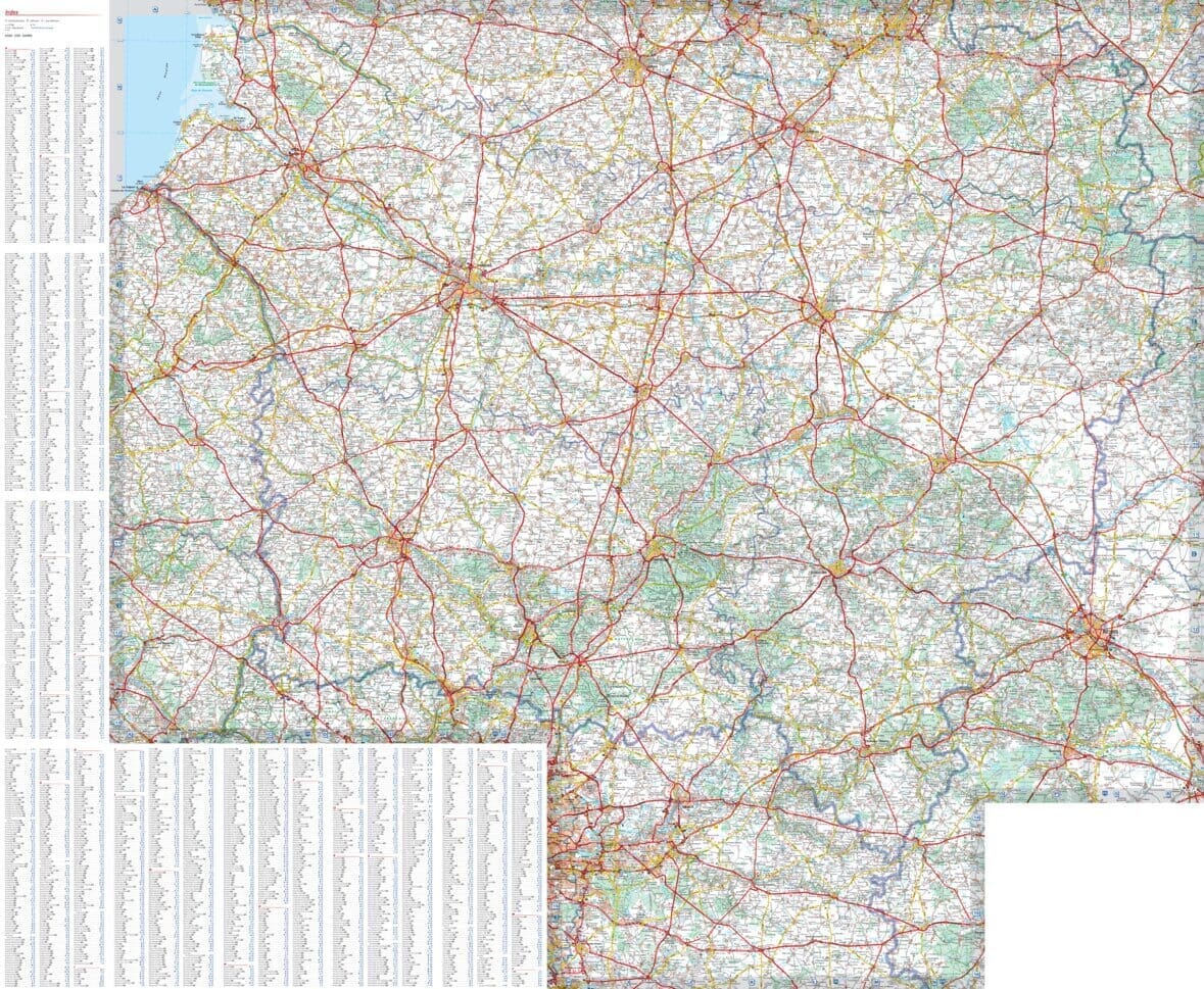 Carte régionale n° 511 - Hauts-de-France 2026 | Michelin carte routière Michelin