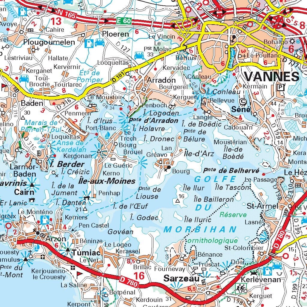 Carte régionale n° 512 - Bretagne 2026 | Michelin carte routière Michelin