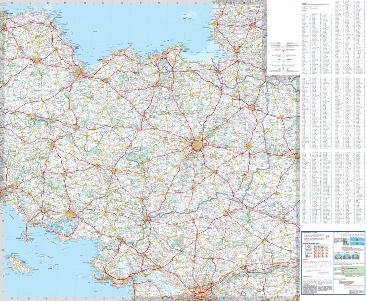Carte régionale n° 512 - Bretagne 2026 | Michelin carte routière Michelin