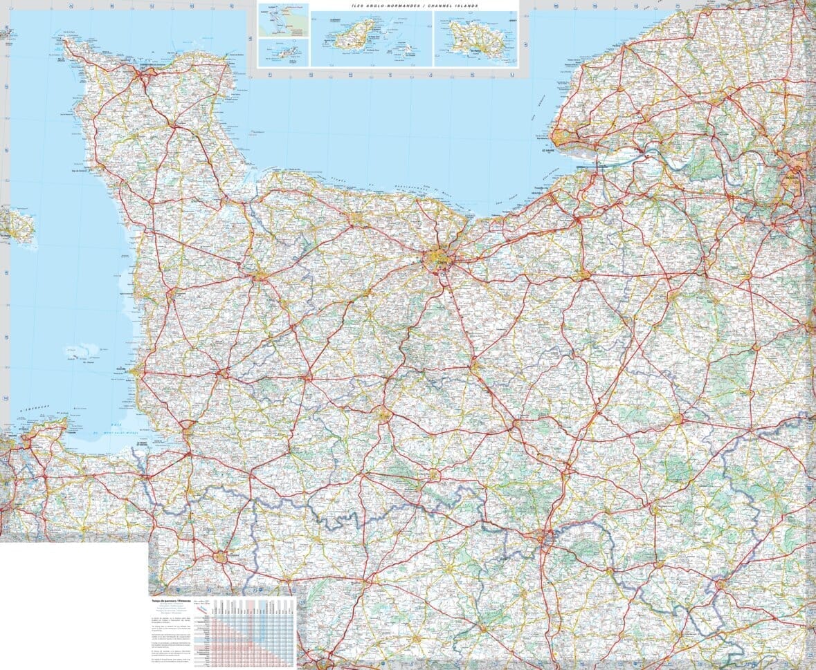 Carte régionale n° 513 - Normandie 2026 | Michelin carte routière Michelin