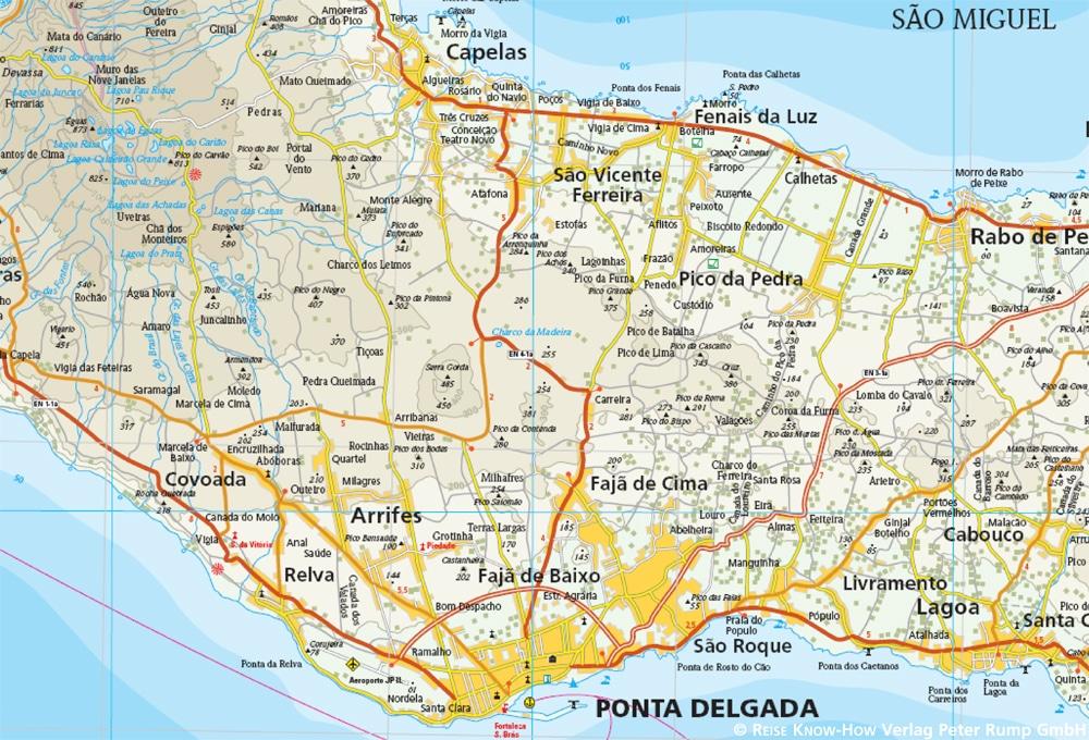 Carte routière - Açores | Reise Know How carte pliée Reise Know-How 