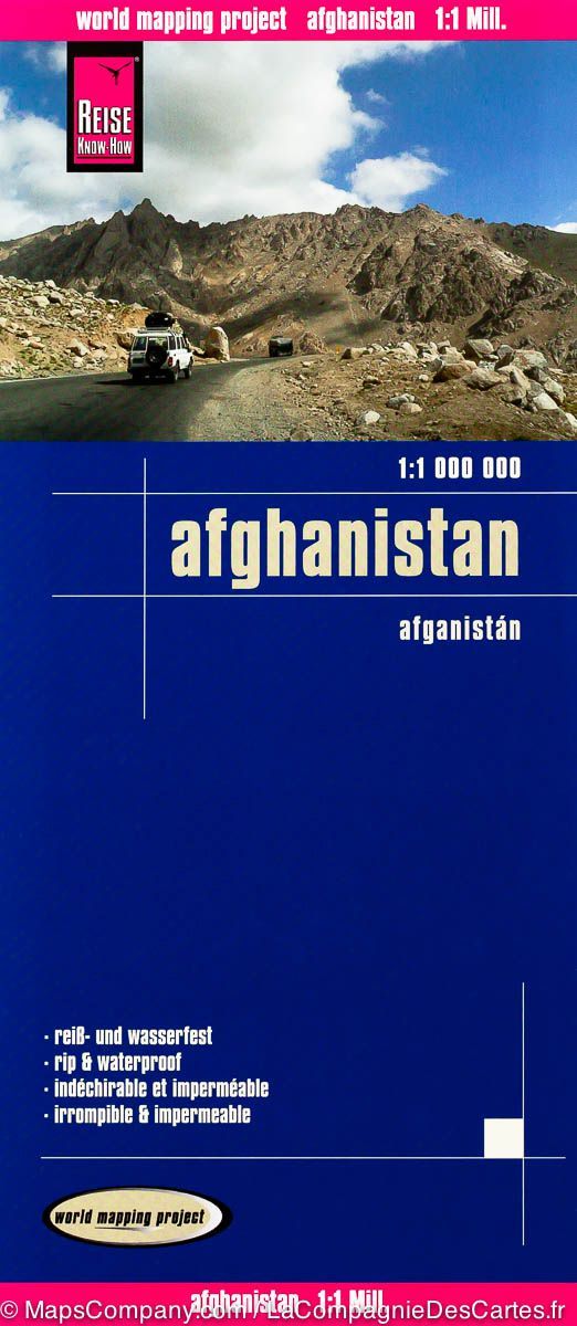 Carte routière - Afghanistan | Reise Know How carte routière Reise Know-How