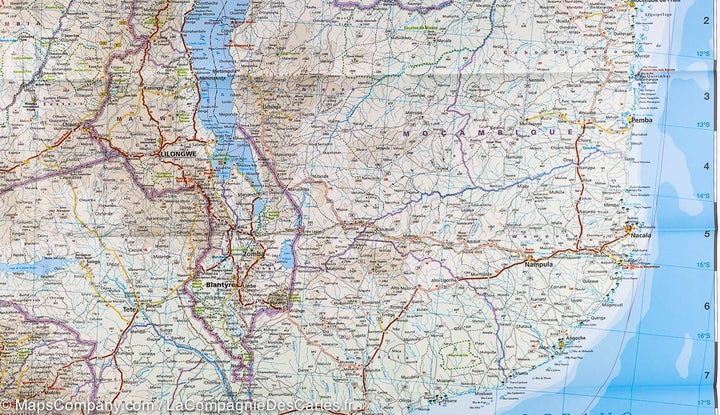Carte routière - Afrique Australe | Reise Know How carte pliée Reise Know-How 