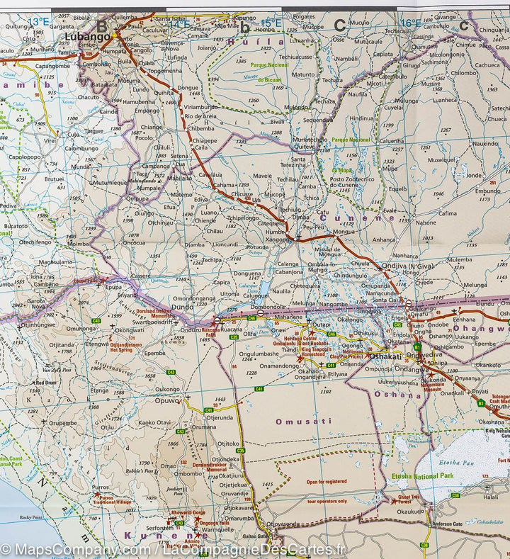 Carte routière - Afrique Australe | Reise Know How carte pliée Reise Know-How 
