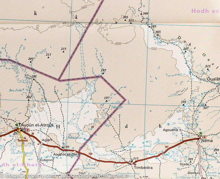 Carte routière - Afrique de l'ouest & Pays du Sahel (Mauritanie, Mali, Niger) | Reise Know How carte pliée Reise Know-How 