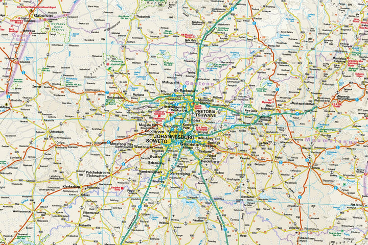 Carte routière - Afrique du Sud | Reise Know How carte pliée Reise Know-How 