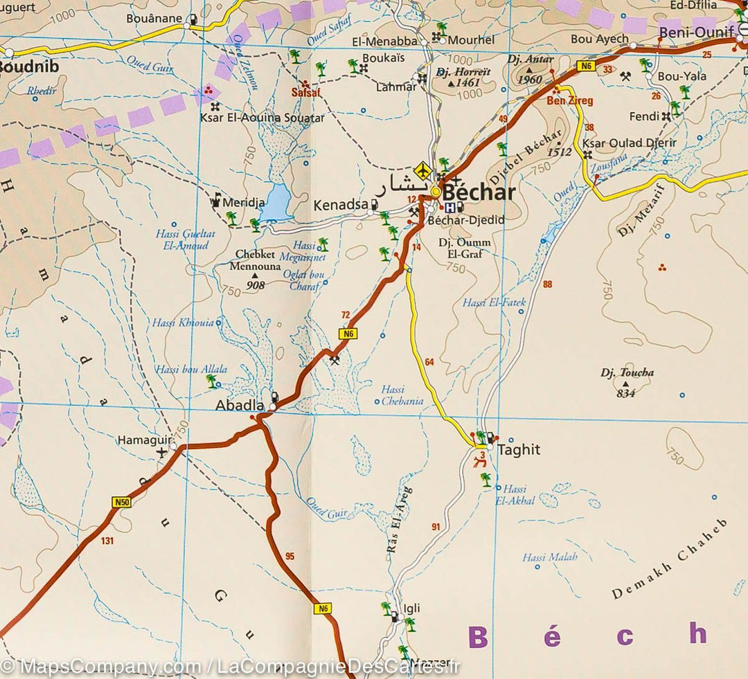 Carte routière - Algérie | Reise Know How carte pliée Reise Know-How 