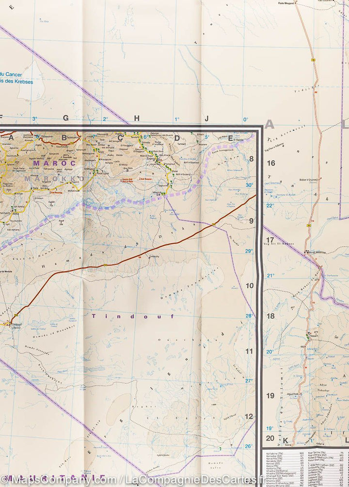 Carte routière - Algérie | Reise Know How carte pliée Reise Know-How 