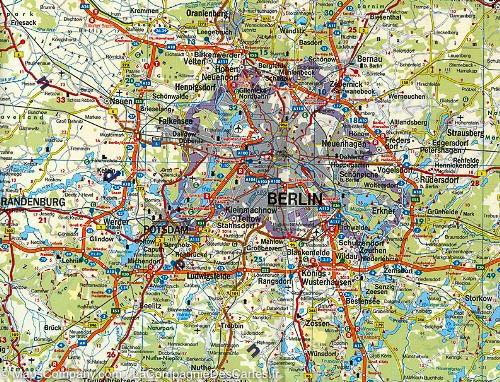 Carte routière de l'Allemagne Nord | Freytag & Berndt - La Compagnie des Cartes
