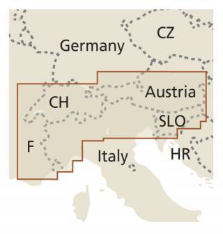 Carte routière - Alpes | Reise Know How carte pliée Reise Know-How 