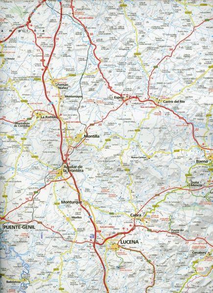 Carte routière - Andalousie, Costa del Sol | Kümmerly & Frey carte pliée Kümmerly & Frey 