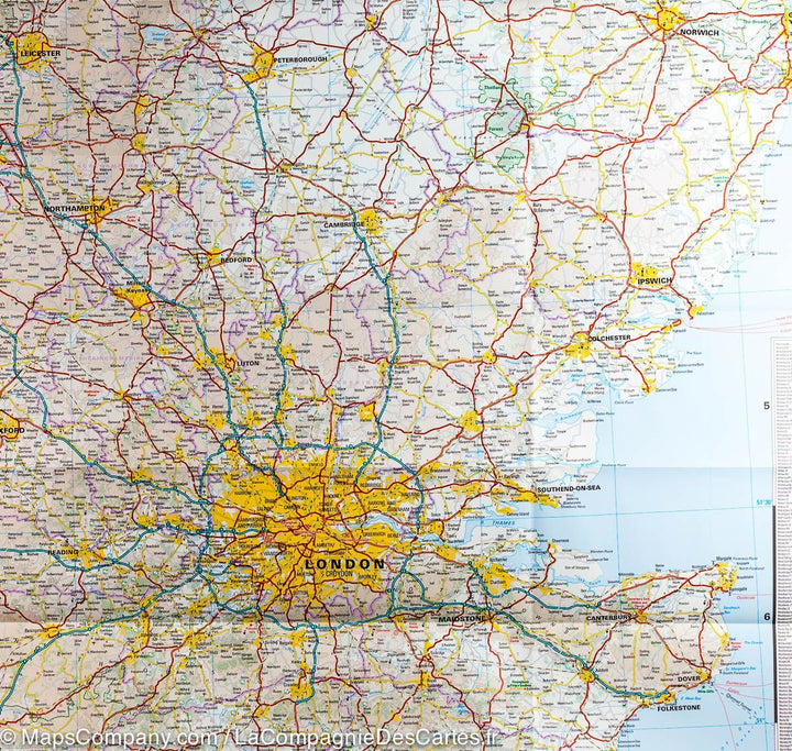 Carte routière - Angleterre Sud & Pays de Galles | Reise Know How carte routière Reise Know-How