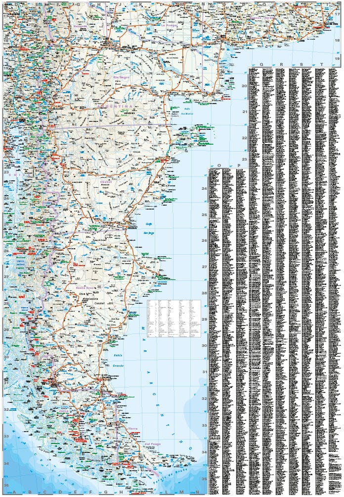 Carte routière - Argentine | Reise Know How carte pliée Reise Know-How 