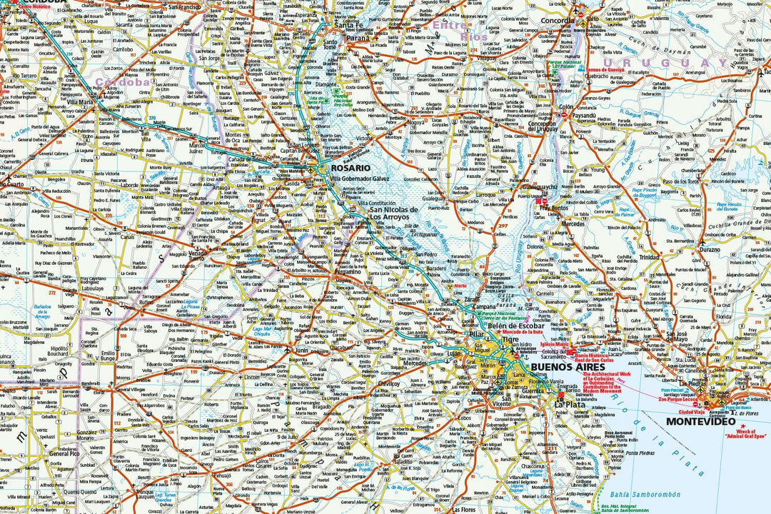Carte routière - Argentine | Reise Know How carte pliée Reise Know-How 