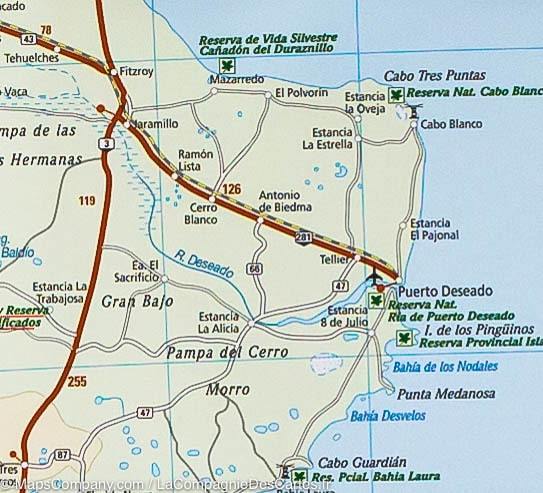 Carte routière de l'Argentine | Reise Know How - La Compagnie des Cartes