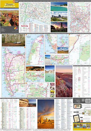 Carte routière - Australie-Occidentale | Hema Maps carte routière Hema Maps
