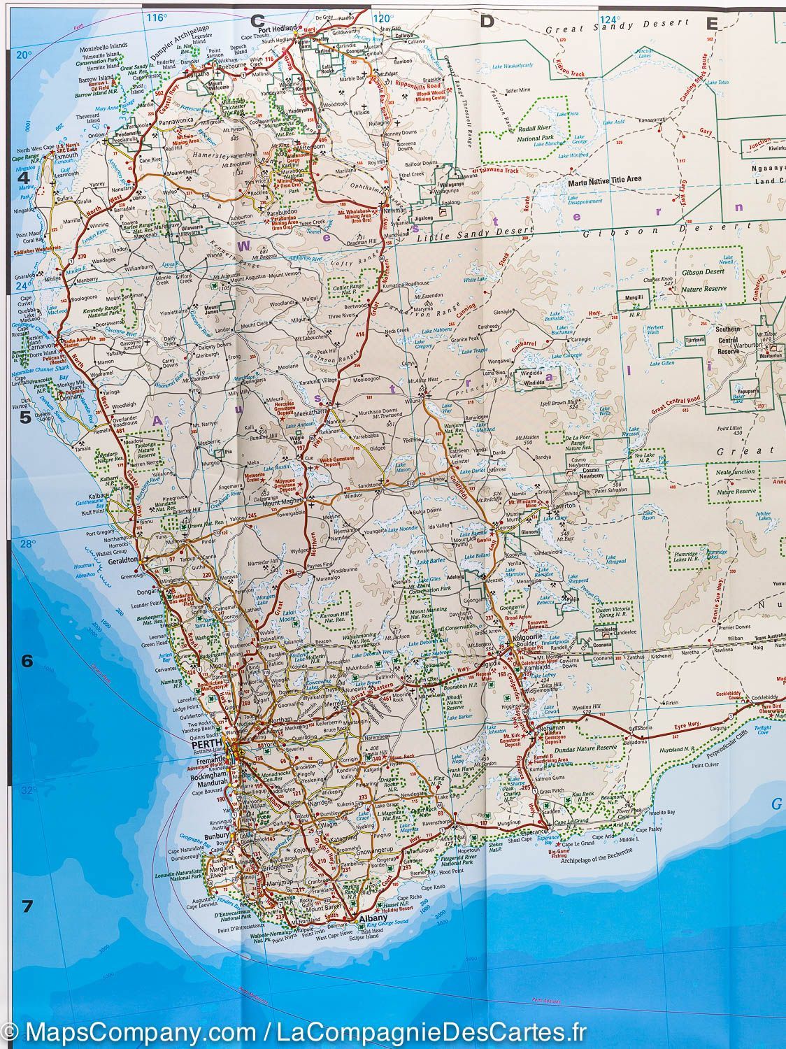 Carte routière - Australie | Reise Know How carte routière Reise Know-How