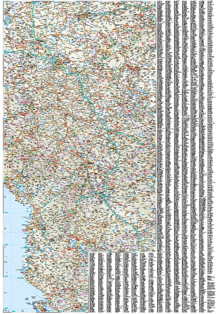 Carte routière - Balkans occidentaux | Reise Know How carte routière Reise Know-How