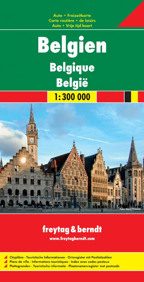 Carte routière - Belgique | Freytag & Berndt carte routière Freytag & Berndt Default Title