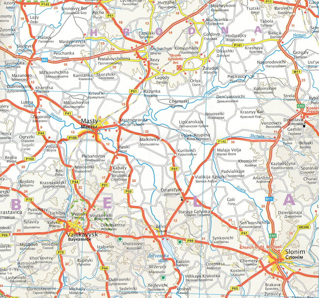 Carte routière - Biélorussie | Reise Know-How carte pliée Reise Know-How 
