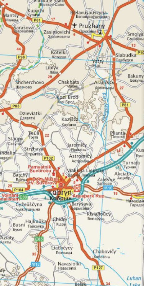 Carte routière - Biélorussie | Reise Know-How carte pliée Reise Know-How 