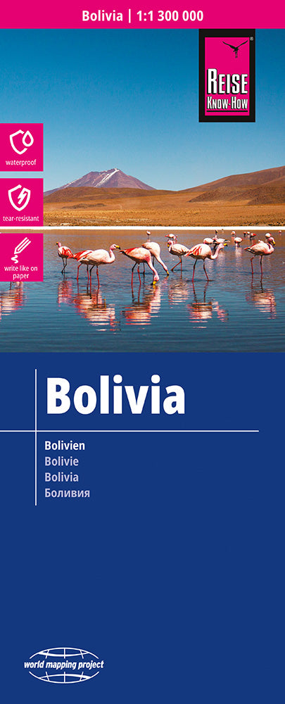 Carte routière - Bolivie | Reise Know How carte pliée Reise Know-How 