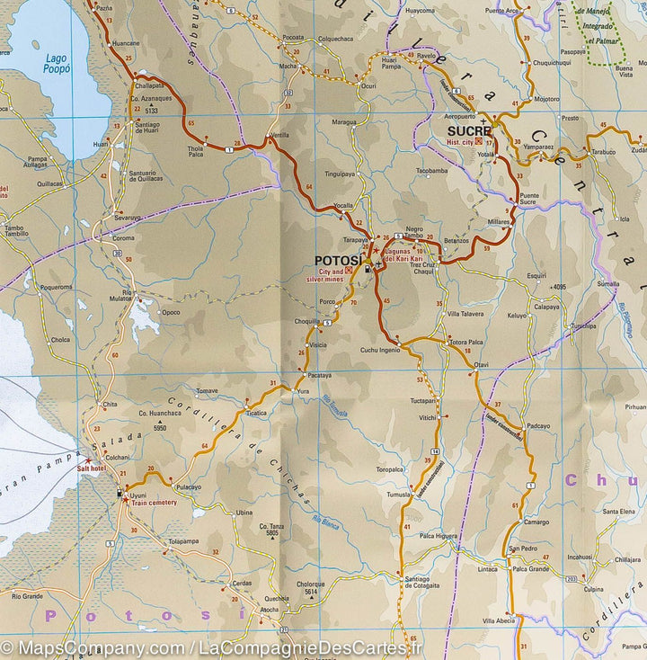 Carte routière - Bolivie | Reise Know How carte pliée Reise Know-How 