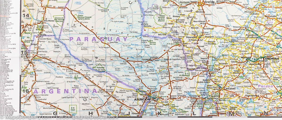 Carte routière - Brésil | Reise Know How carte routière Reise Know-How