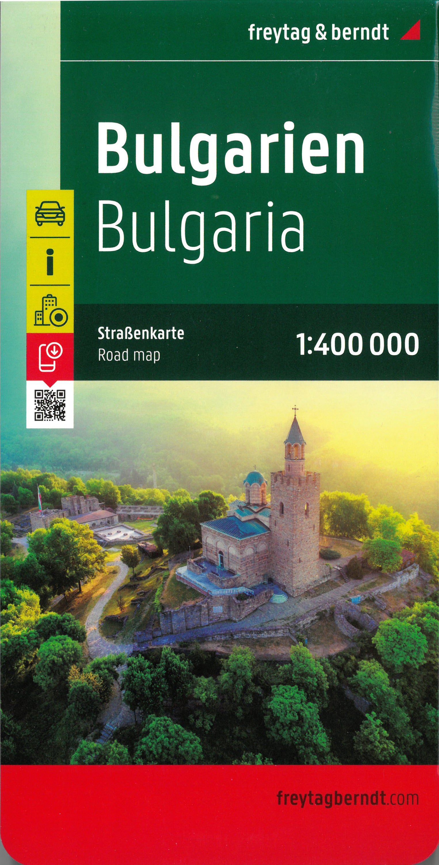 Carte routière - Bulgarie | Freytag & Berndt carte routière Freytag & Berndt