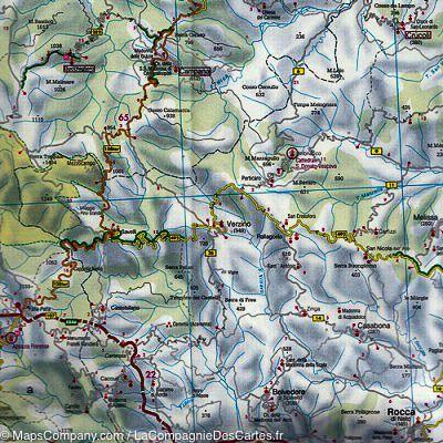 Carte routière - Calabre (Italie) | Freytag & Berndt carte routière Freytag & Berndt