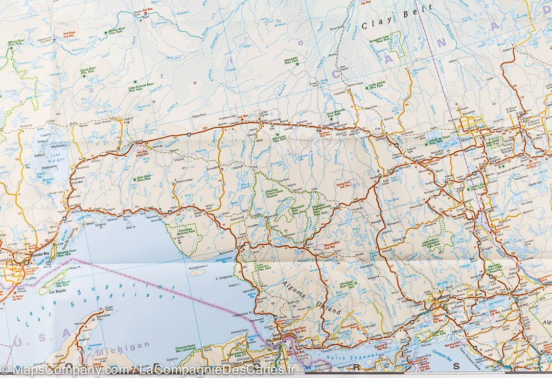 Carte routière - Canada central | Reise Know How carte pliée Reise Know-How 