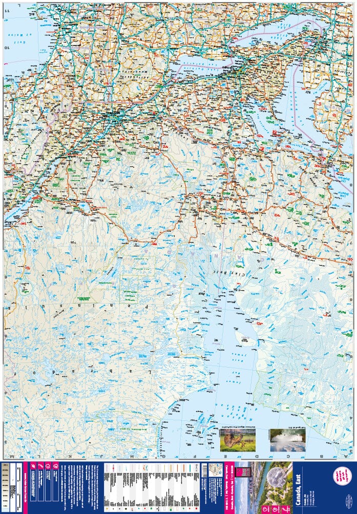 Carte routière - Canada Est | Reise Know How carte pliée Reise Know-How 