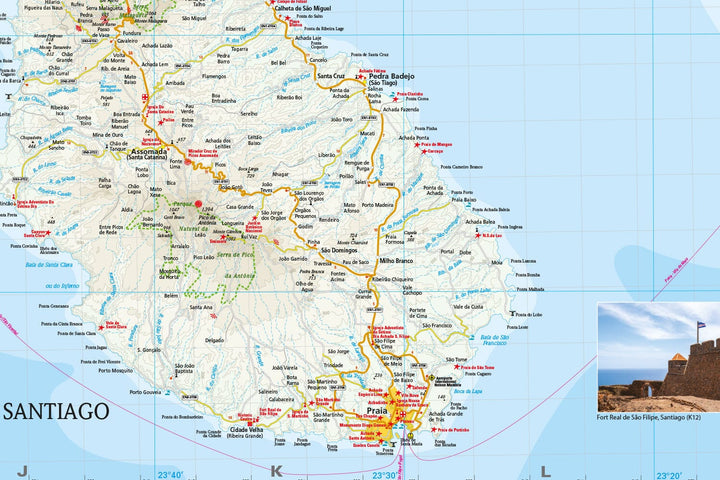 Carte routière - Cap-Vert | Reise Know How carte pliée Reise Know-How 