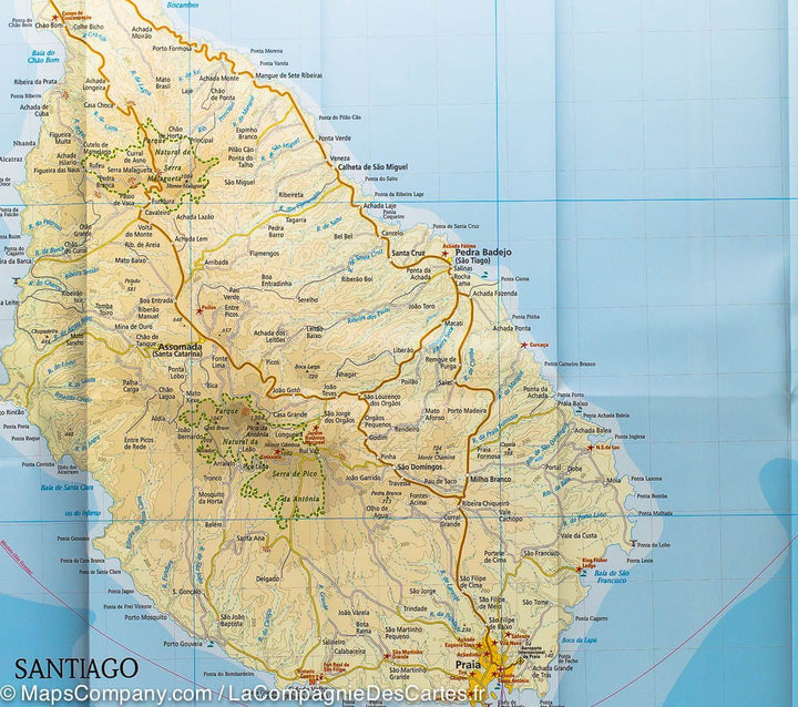 Carte routière - Cap-Vert | Reise Know How carte pliée Reise Know-How 