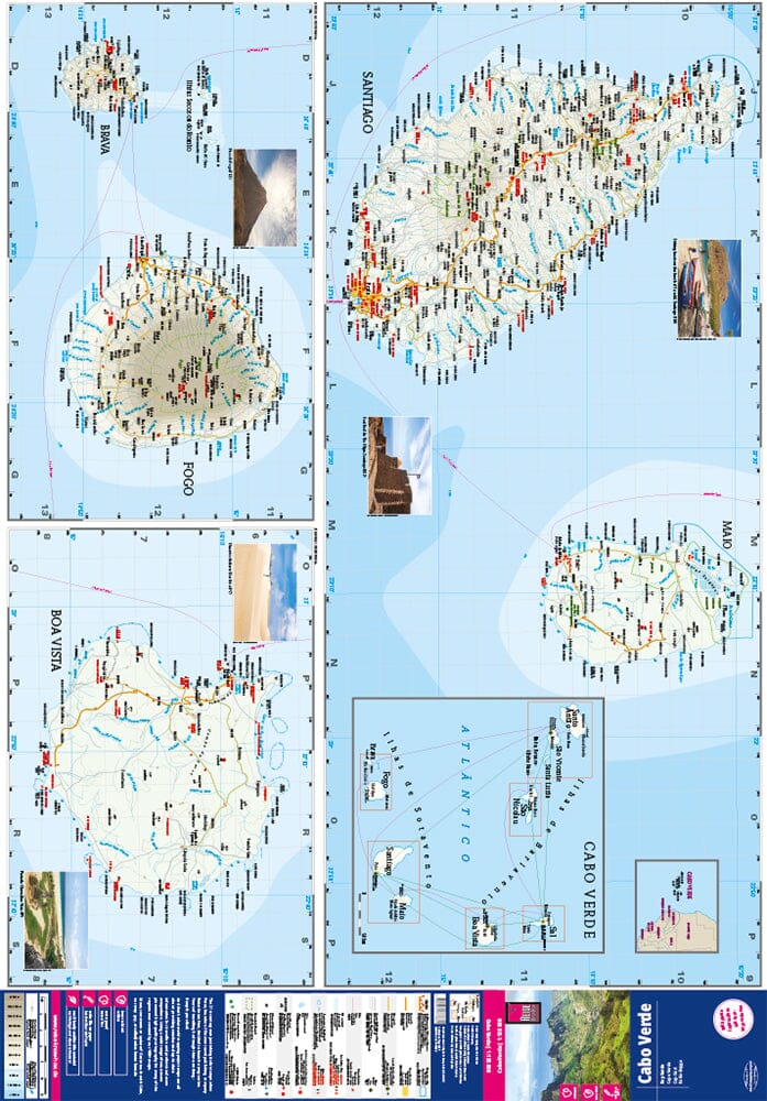 Carte routière - Cap-Vert | Reise Know How carte pliée Reise Know-How 