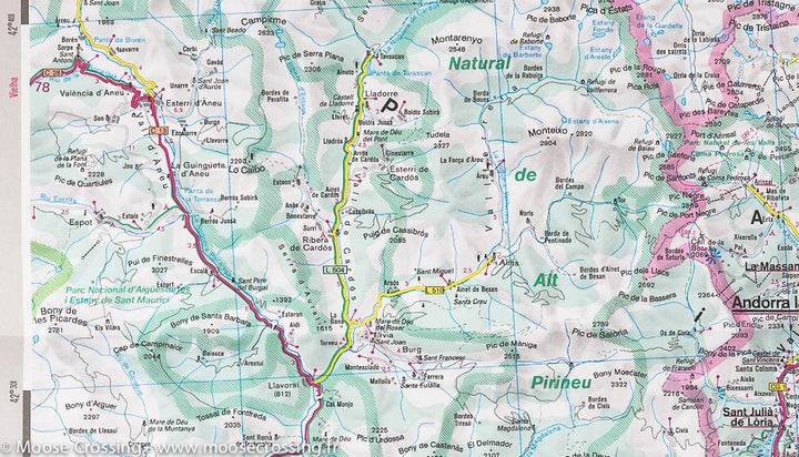 Carte routière - Catalogne | IGN carte pliée IGN 