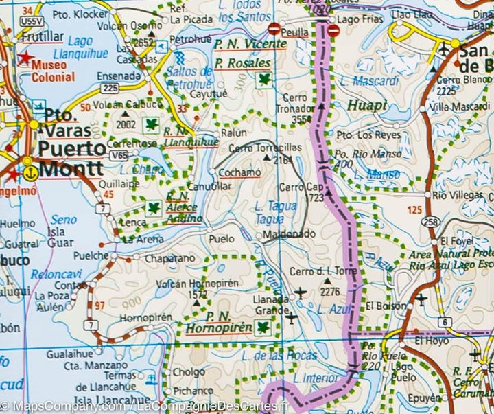 Carte routière - Chili | Reise Know How carte pliée Reise Know-How 