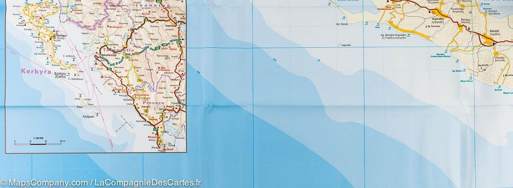 Carte routière - Corfou (Grèce) | Reise Know How carte pliée Reise Know-How 