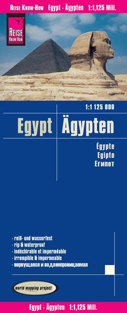 Carte routière - Egypte | Reise Know-How carte pliée Reise Know-How 